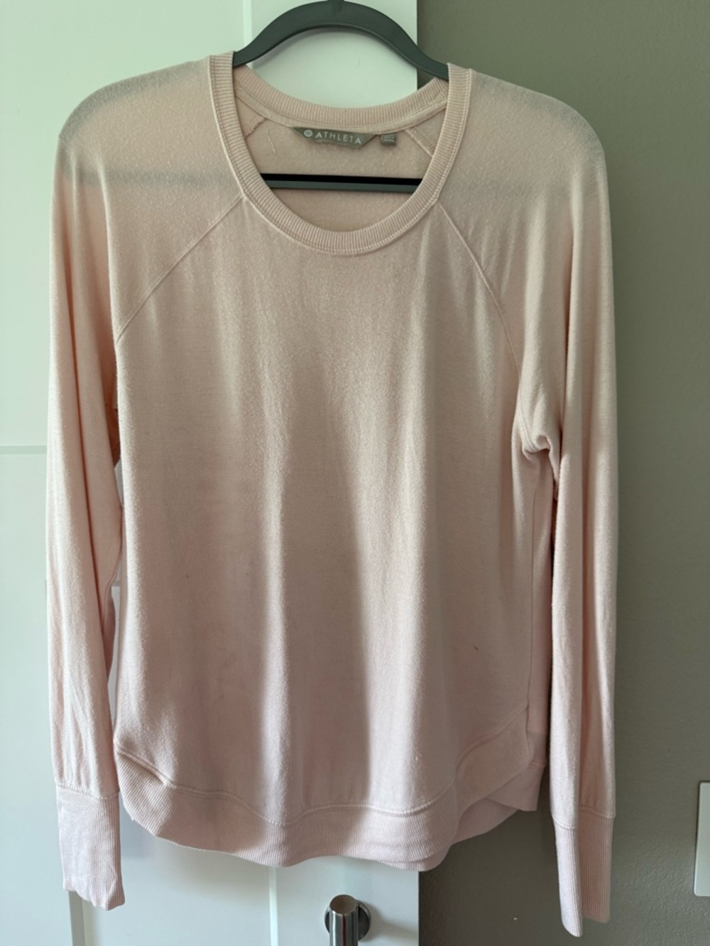 Athleta Pink Sweater